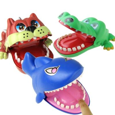 China Interactive Music and Light Funny Tricky Prank Toy Other Toys For Kids of Toy Shark Finger-Biting Game Interactive Finger Prank Toy ZG for sale