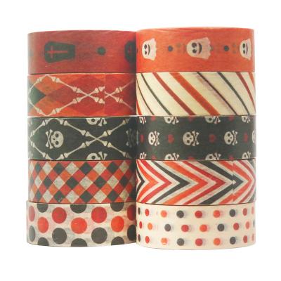 China Wholesale Custom Printed Waterproof Decorating Washi Tape Set Diy Scrapbooking Planner Gift Wrapping Masking Foil Washi Tapes for sale