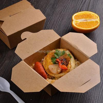 China Biodegradable Kraft Paper Take-Out Container #2 - Easy & Fine 200/Case Ply for sale