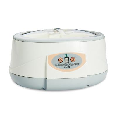 China Portable Hotel 600ML Digital Ultrasound Jewelry Cleaner for sale