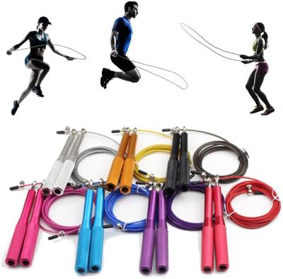 China Zorro Skipping Speed ​​Jump Wire Durable Aluminum Rope Handle Adjustable Bearing For Aerobics Exercise, Gym Workout, WOD, Boxing for sale