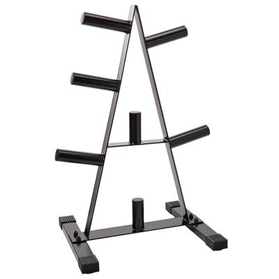 China Modern Barbell Weight Plate Rack For Weight Plates Two Inch Shaft for sale