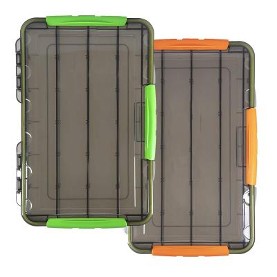 China Plastic Trays Fishing Storage Organizer Box Transparent Waterproof Lure Fish Box for sale