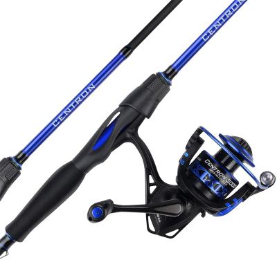 China Carbon Spinning Reel Fishing Rod Combos IM6 Graphite 2Pc Blanks Stainless Steel Guides for sale