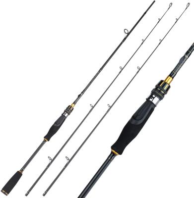 China Durable Lightweight Spinning Twin-tip Carbon Baitcasting Rods Or One Piece Trout Rods For Torrent Fishing Tournament Fishing Poles for sale