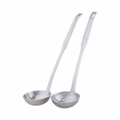 China Stocked ready to ship 18/10 stainless steel soup serving spoons slotted spoon pockets for sale