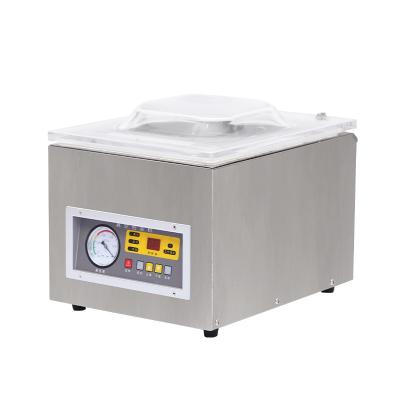 China Tabletop Vacuum 260Mm*10Mm Mini Vacuum Packing Machine 100% Plastic Automatic Food Vacuum Sealer Single Chamber Food DZ260S Electric for sale