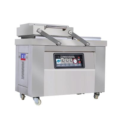 China Double Chamber Food Block Rice Nuts Block Vacuum Packing Machine for sale