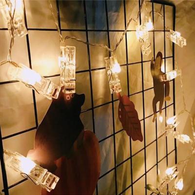 China Photo Decoration Photo String Lights LED Clips Fairy Lights, Wedding Party Christmas Home Decor Lights for Hanging Photos, Cards and Artwo for sale