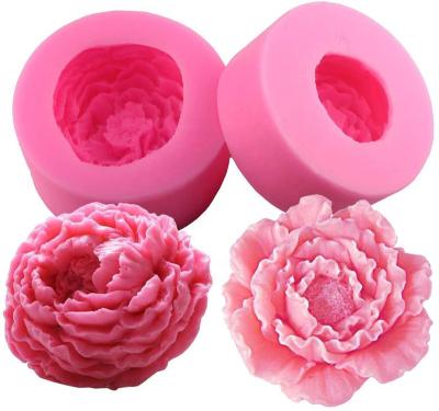 China Disposable Resin Mold Soap Candle For Craft Fondant Cake Reposteria Moldes Master Chain Flower Making Wholesale Silicone Molds for sale