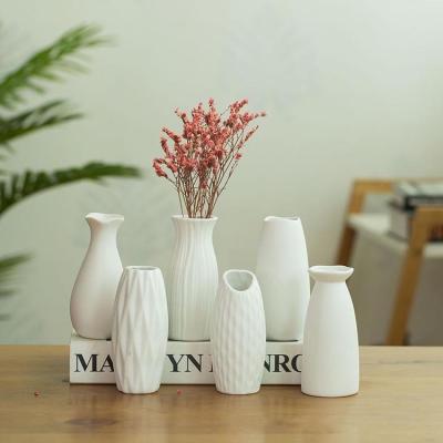 China New Ceramic Chinese Tapered Compound Flower Vase, Decorative Floral Small Vase Home Decor Centerpieces, Arranging Bouquets for sale