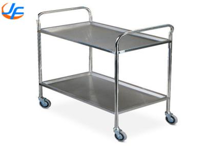 China RK Bakeware China Foodservice NSF Baking Tray Trolley Stainless Steel Mobile Distribution Trolley for sale