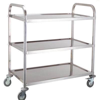 China RK Bakeware China Foodservice NSF Stainless Steel Tray Room Service Trolley for sale