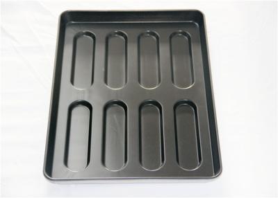 China Aluminum Steel 8 Cavity 530x380x40mm Hot Dog Bun Pan for sale