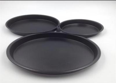 China Black 203x193x25mm 8 Inch Pizza Baking Trays 203x195x41 for sale