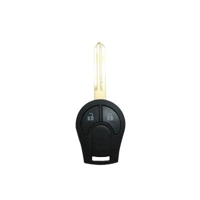 China Replace car key factory direct sales car styling 2 buttons forNissan remote key offered 433Mhz car key for sale