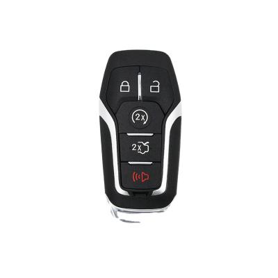 China Replace Car Key ForFord 4+1 Buttons Remote Key Shell Smart Card Without Logo for sale