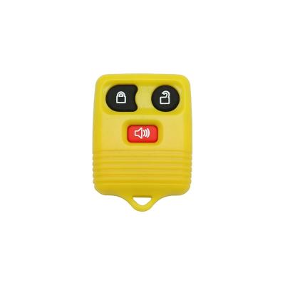 China Replace Car Key ForFord Replacement Yellow Remote Keyless FOB Case Button Cover Repair Rubber Fix Worn for sale