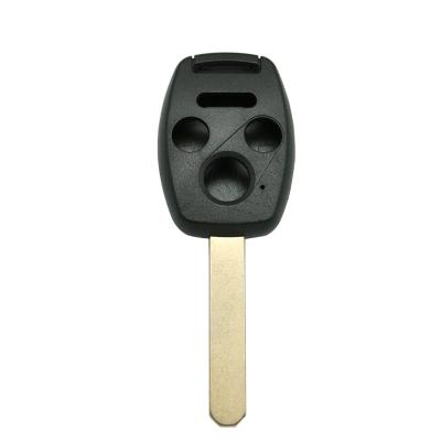 China Replace Car Key ForHonda 3+1 Remote Key Buttons Shell Without Sticker With Chip Position for sale