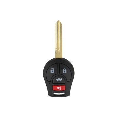 China Replace Car Key Nissan 3+1 Buttons Remote Key Offered FCC 315Mhz: CWTWB1U751 for sale