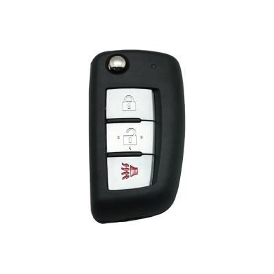 China Replace Car Key ForNissan 3 Buttons Flip Remote Key VDO 315mhz for sale