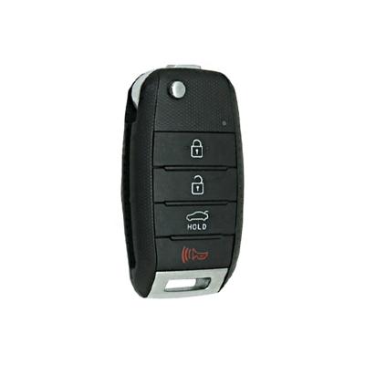 China Replace Car Key ForKIA 3+1 Button Flip Remote Key (433mhz) for sale