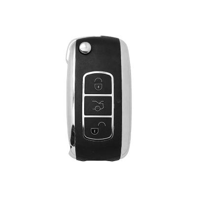 China Replace Car Key Style OEM New Trunk 3 Button Water Proof Flip Key Shell Case for sale