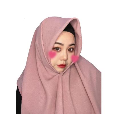 China Nayla Bawal Wholesale Hot Sale High Quality Scarf Chiffon Hijab Polyester Polyester Veil for sale