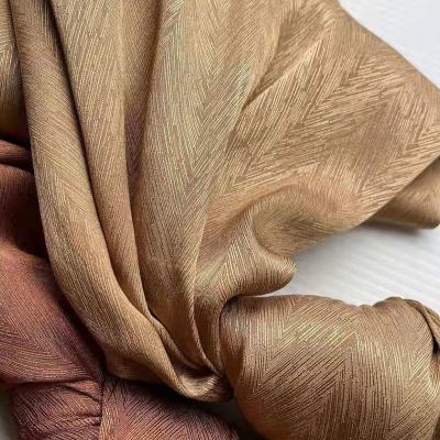 China Polyester 2022 Newest Hot Pop Bawal Crepe Twill Shawl Satin Jacquard Stretch Hijab Silk Weave High Quality Hijab for sale