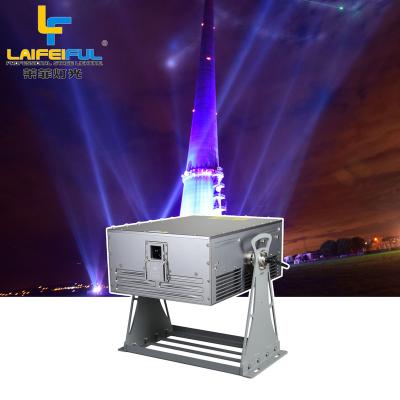 China Outdoor 20W 50W 60W RGB Laser Projector Stage Light Exhibition System FB4 Landmark Laser Lighting Solutions for sale