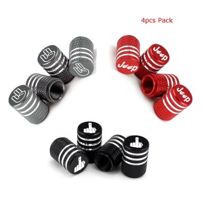 China Skull Gesture Skeleton Middle Finger Vtogether V00000204 4pcs Set Best-selling Classic Middle Finger Middle Finger Valve Cover for sale