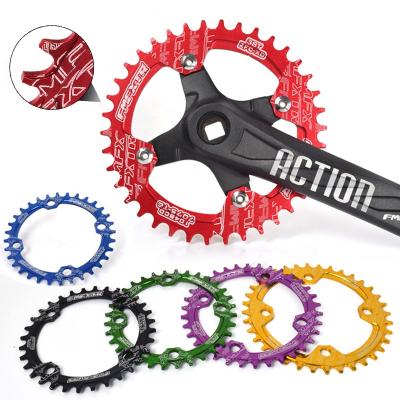 China BMX Oval V00021400 104BCD 32T/34T/36T/38T40T/42T Around MTB Wide Narrow Bike Disc Bicycle Chainring Bike Single Cogwheel for sale