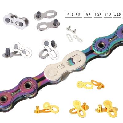 China V00020800 MTB/road bicycle chain link connector joins magic buttons cycling quick joining links for mountain bike 6/7/8/9/10/11/12 speed for sale