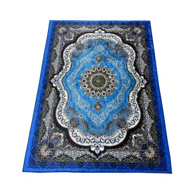 China Portable Household Diamond Anti Slip Floor Modern Gold Velvet Printed Rugs And Blankets for sale