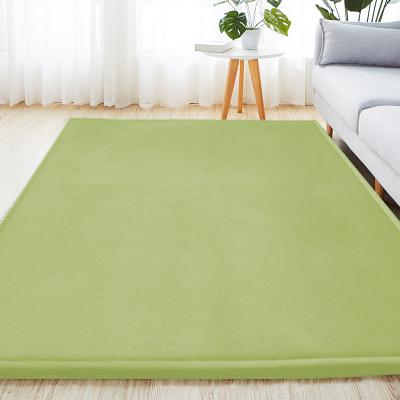 China New Japanese Style 2cm Washable Coral Velvet Kids Play Super Soft Memory Foam Tatami Mats Multi Color Area Rug and Carpet for Rooms for sale