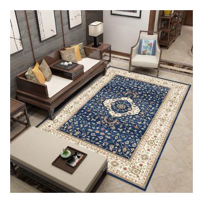 China Washable luxury Persian 3D blankets for living room boho rug Sofa Large Mat Area Rug floor mat for bedroom anti-slip blankets for sale