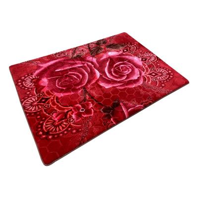 China Hot And Cheap Modern Design Carpet Flannel Bestselling Embossed Rug for sale