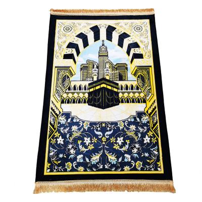 China Modern Prayer Mat Prayer Rug For Mosque Stain Resistant Karpet Kaydon Realislim Portable Blankets for sale