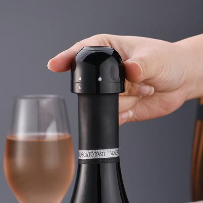 China Sustainable Material Food Grade Mini Wine Stopper Vacuum Wine Opener for sale