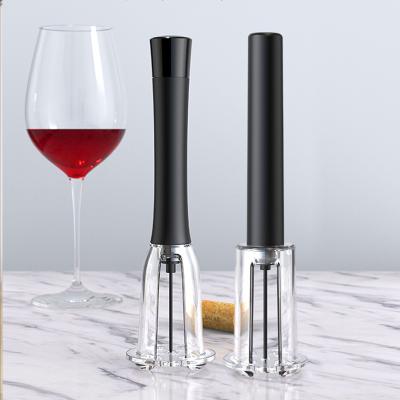 China Portable Wine Opener Red Wine Tools Compressor Wine Opener Metal Wooden Wine Opener Support Creative Customization for sale