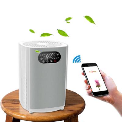 China Electric UV Sterilization Air Purifier For Home Office Household Porcelain Small Ultraviolet Personal Hepa Air Purifier MINI for sale