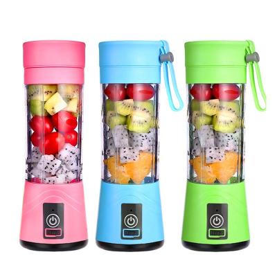 China Outdoor Personal Rechargeable Juicer Juicer USB 6 Blade Multi-scene Use Portable Blender for sale