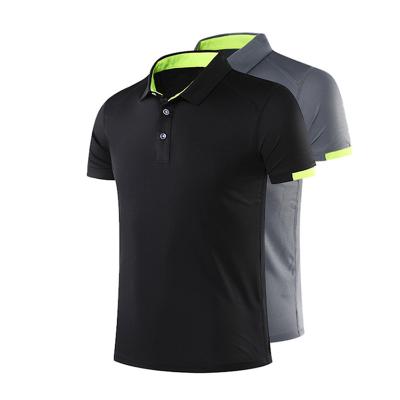 China PL070 QUICK DRY Custom Made Simple 100% Polyester Men Golf Polo Shirts With Embroidered Logo Printed for sale