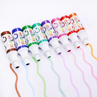 China Washable Ink Paper Kids Dauber Bingo Easy Grab Paint Tools Toys Graffiti Drawing Color Pen Dot Marker for sale