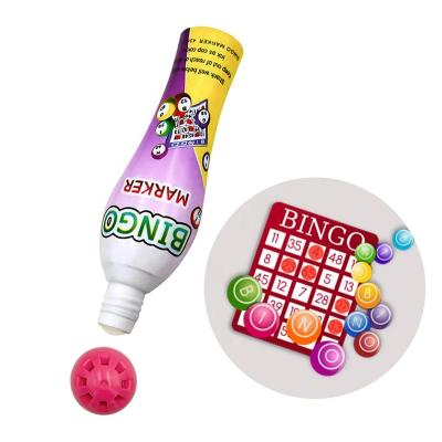 China Popular Washable Colorful Safe Drawing/Bingo Pen Dabbers Graffiti Inks Painting or Playing Game and Doodle Dauber Marker Ideal for Bingo Game for sale