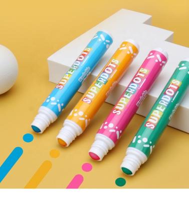 China Painting and Drawing 10 Colors Set Popular Washable Suit Kids Small Mini Dot Marker Paint Daubers for Art Drawing for sale