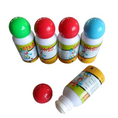 China Custom Bingo Game Logo 43ml Bingo Dauber Dabbers Parks 18mm Sponge Seed Big Foot Bingo Marker for sale