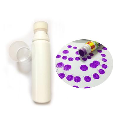 China Bingo Game Squeezable Empty Bingo Dauber Bottles Art Drawing Graffiti Dot Markers Broom Paint Plastic Container for sale