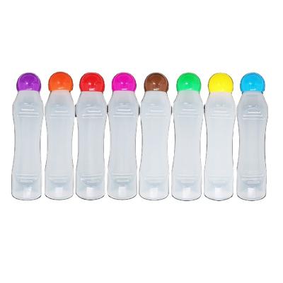 China Bingo Game Big Foot Squeeze Bottle 3oz Plastic Empty Refillable Graffiti Markers Wipe Bingo Dauber Bottles for sale