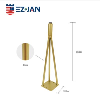 Cina Modern Mid Century Dining Room Table Furniture Legs Modern Coffee Console Gold Solid Brass Leg in vendita